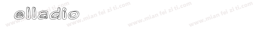 Belladio PERSONAL USE ONLY Regula字体转换